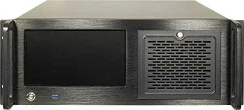 Inter-Tech InterTech 4U-4460 TFT stovas juodas