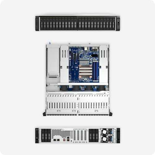 Serveris Qnap TS-h3077AFU-R5-32G, 2U, 30 x 2,5" SATA, AMD Ryzen Pro 7645 6/12, 32 GB UDIMM DDR5 ne ECC (maks. 128 GB), 2 x 2,5 GbSU + 2 b5WE, 10