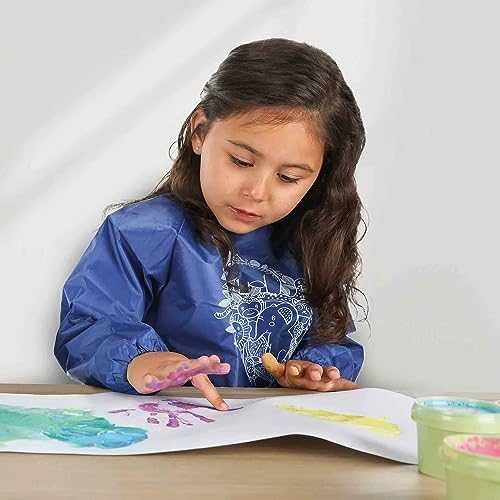 SES Eco Girly 4 spalvų pirštų dažai