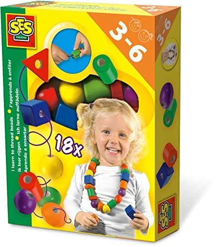 Ses Creative SES Mediniai karoliukai – mokomasi siūlų