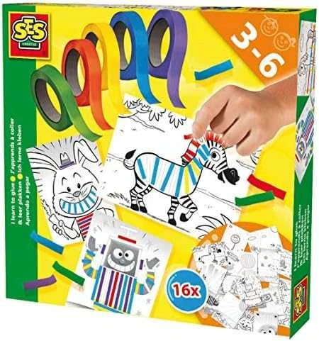 Ses Creative Kūrybinis SES Mokausi įklijuoti 16 paveikslėlių 14810 48102