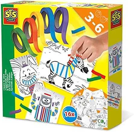 Ses Creative Kūrybinis SES Mokausi įklijuoti 16 paveikslėlių 14810 48102
