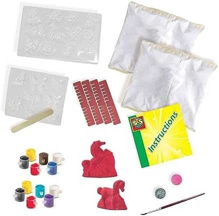 Ses Creative SES Gipso liejiniai – 3in1 blizgantys gyvūnėliai