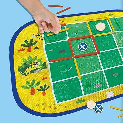 SES Stalo žaidimų rinkinys Wrap&Go 3in1 kelionėms