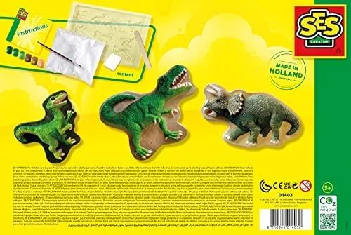 SES Kūrybinis rinkinys: Gipsiniai dinozaurai