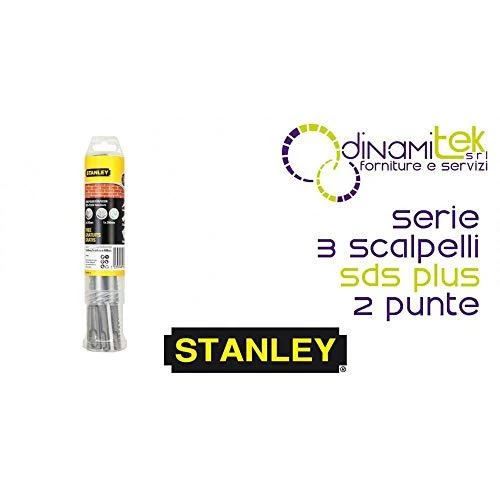 Grąžtas Grąžtų ir kaltų rinkinys Stanley STA54400-XJ; SDS-Plus; 5 vnt.
