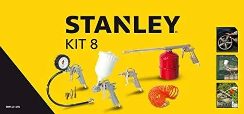 Stanley pneumatinių įrankių rinkinys, 8 vnt.