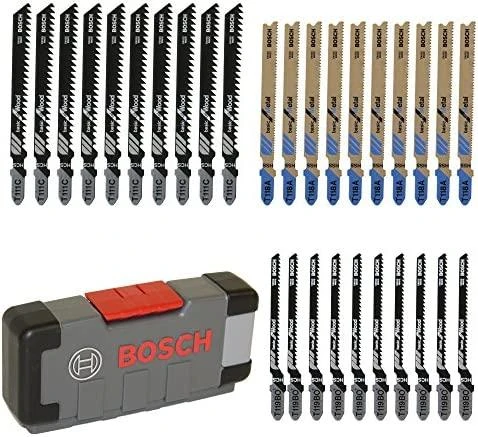 Bosch 30 dalių pjūklelių rinkinys Wood and Metal