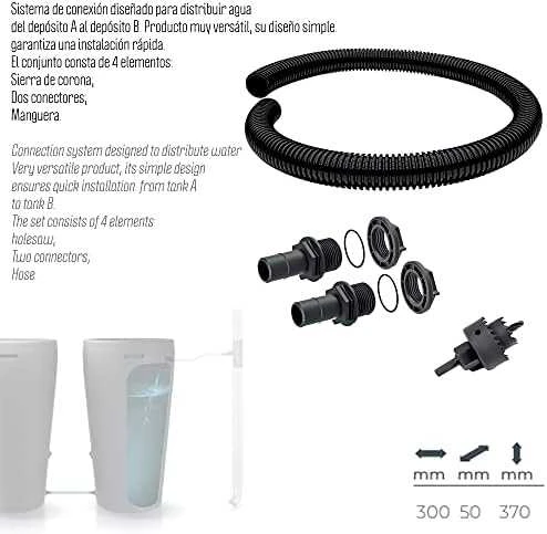 Prosperplast vandens surinkimo rezervuaro rinkinys ICANSET 8
