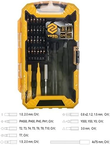 VOREL Rinkinys mobiliųjų telefonų remontui 32 vnt.