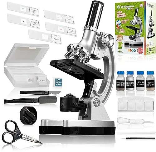 Mikroskopas Bresser Biotar Junior Set 300x-1200