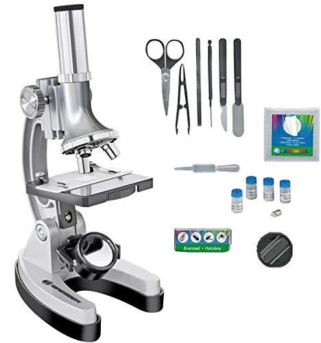 Mikroskopas Bresser Biotar Junior Set 300x-1200