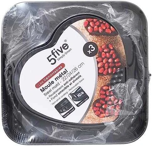 Secret De Gourmet PIECES Kepimo skardos, 3 vnt skirtingų formų