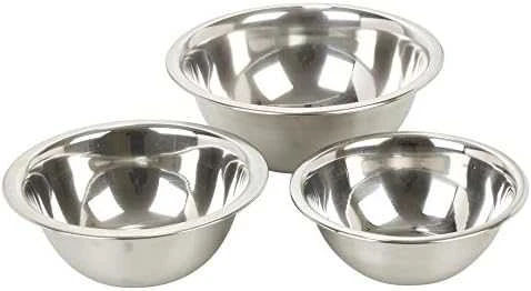 Mondeks Virtuvinis dubuo plieninė 700 ml, 900 ml, 1,9 l 3 vnt.