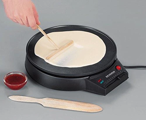 Blynelių keptuvė Severin CM 2198 Crepes Maker Juoda, 1000 W