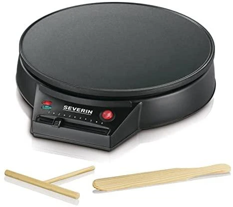 Blynelių keptuvė Severin CM 2198 Crepes Maker Juoda, 1000 W