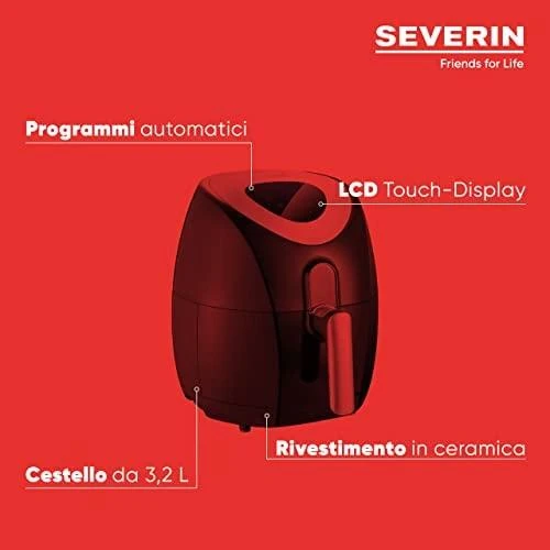 Karšto oro gruzdintuvė Severin FR 2430