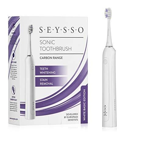 Dantų šepetėlis Šepetėlis Seysso Carbon Basic SE005WHT Balta