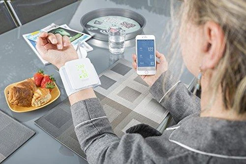 Kraujospūdžio matuoklis iHealth | Riešo kraujospūdžio monitorius | BP7S | Baltas | Kraujospūdžio rodmenys saugomi saugiame, nemokamame, su HIPAA suderinamame iHealth Cloud. Stebėkite kraujospūdžio ir pulso tendencijas naudodami intuityvias diagramas ir bendrinkite duomenis su gydytoju PDF arba skaičiuoklės formatu tiesiai iš savo išmaniojo telefono, planšetinio kompiuterio ar kompiuterio. Belaidis ryšys: Bluetooth V3.0+EDR Class 2 SPP. Matavimo metodas: Oscilometrinis, automatinis pripūtimas ir matavimas. | Belaidis | Svoris 105 g