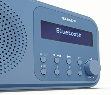 Sharp | Tokyo Digital Radio | DR-P420(BL) | Bluetooth | Belaidė jungtis | Portable | Mėlyna