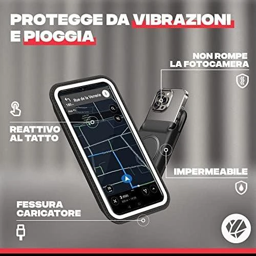 Shapeheart Dėklas telefono vairui dviračiui, motociklui, paspirtukui SHAPEHEART BIKE AMZ dydis XL 16,8 cm (NAUJA) (SHP-BIKEAMZ-XL)