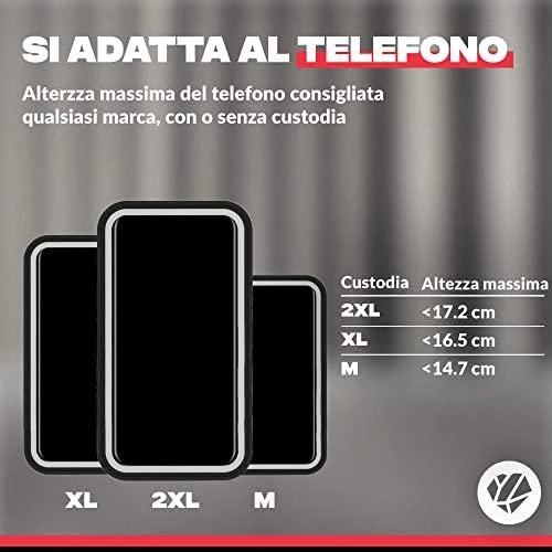 Shapeheart Telefono dėklas dviračiui, motociklui, motoroleriui ŠAPEHEART BIKE RAMZ RAM.M < 14,7 cm (NEI)