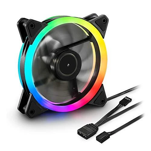 Sharkoon SHARK Blades RGB | 120 mm korpuso ventiliatorius