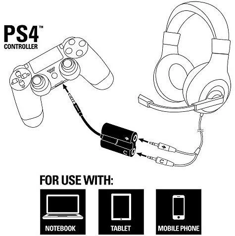 Sharkoon PMP35/TRRS (CTIA) IKI 2X 3.5MM ADAPTERIS