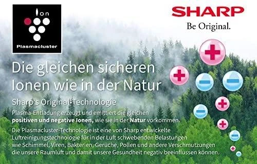 Oro valytuvas-drėkintuvas SHARP KCD40EUW