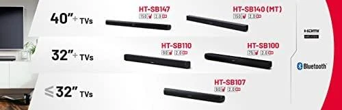 Namų kino sistema Sharp HT-SB107 2.0 Compact Soundbar televizoriui iki 32", HDMI ARC/CEC, Aux-in, Optinis, Bluetooth, 65cm, Blizgus Juodas | Sharp | Taip | Soundbar garsiakalbis | HT-SB107 | Blizgus Juodas | Ne | USB prievadas | AUX in |. Belaidė jungtis