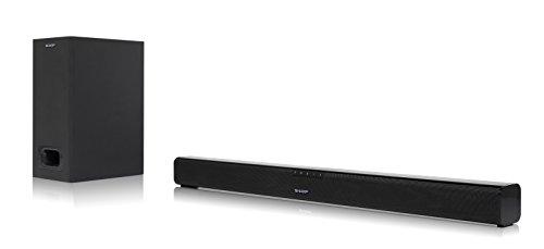 Namų kino sistema Sharp HT-SBW110 garso sistemos (soundbar) kolonėlė 2.1 kanalai 180 W Juoda
