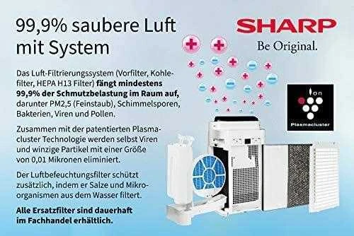 Sharp KCA40EUW su drėkinimo funkcija