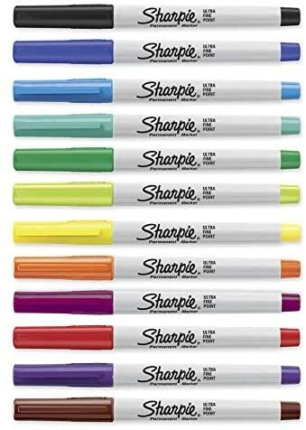 Markerių rinkinys Sharpie Ultra Fine 12 vnt. – 2065408