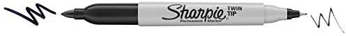 Markerių rink. „Sharpie" 8 vnt. TWIN TIP