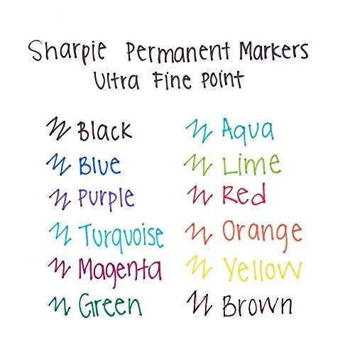 Sharpie Ultra Fine rašikliai, 0,5 mm, juodi, 2 vnt. - 1985878