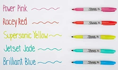 Sharpie Fine Color Burst 24 spalvų žymeklių rinkinys - 1956292