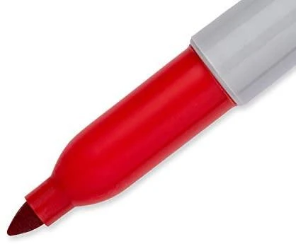 Markeriai Sharpie Fine 4 vnt (juodas, mėlynas, raudonas, žalias) - 1985858