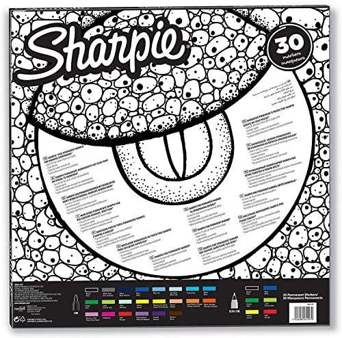 Markerių rinkinys Sharpie Fine Eye 30 vnt. - 2061127