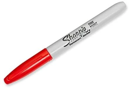Markeriai Sharpie Fine 4 vnt (juodas, mėlynas, raudonas, žalias) - 1985858