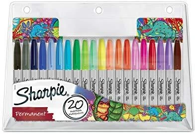 Markerių rinkinys Sharpie Fine 20 vnt. – 2061128