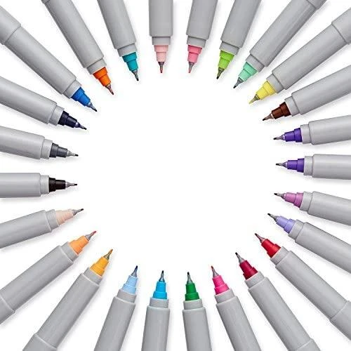 Sharpie Ultra Fine itin ploni standartinių spalvų žymekliai, 4 vnt., 0,5 mm - 1985879