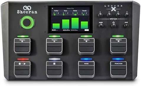 Garso Įranga - Looperis HeadRush Sheeran Looper X 32-bit Jutiklinis Ekranas Grafitas