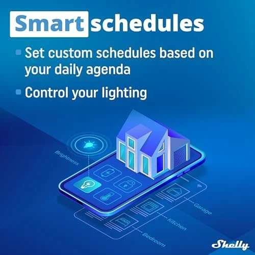 Shelly Plus 2PM 2x - 2 kanalų relė žaliuzių ir variklio valdymas su energijos matavimu Wifi Bluetooth