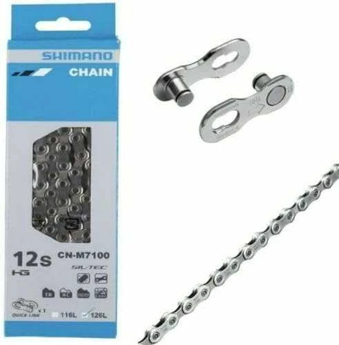 Grandinė Shimano SLX CN-M7100 12 greičių 126 jungtys