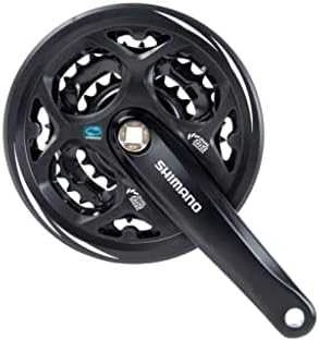 Priekinis žvaigždžių blokas Shimano ALTUS FC-M311-42T 170MM 7/8-speed juodas-42X32X22T