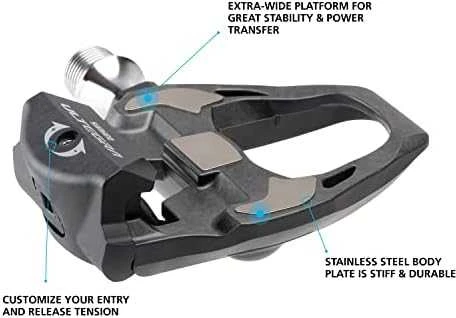 Pedalai Shimano ULTEGRA PD-R8000 SPD-SL + SM-SH11