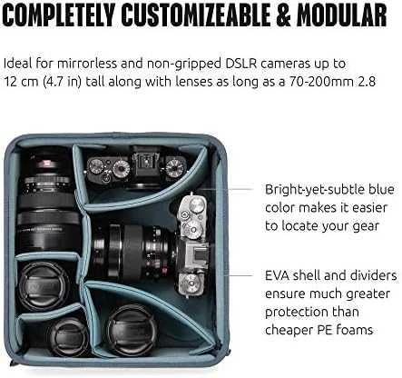 Krepšys fotoaparatui - Shimoda Core Unit Med Mirrorless V2 paminkštintas laikymo įdėklas