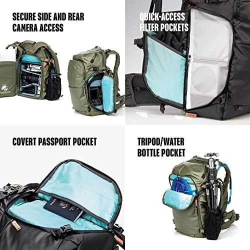 „Shimoda Explore V2 25 Starter Kit“ žalias