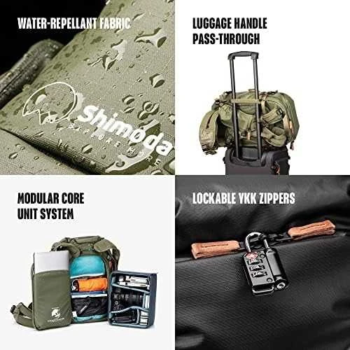 „Shimoda Explore V2 25 Starter Kit“ žalias