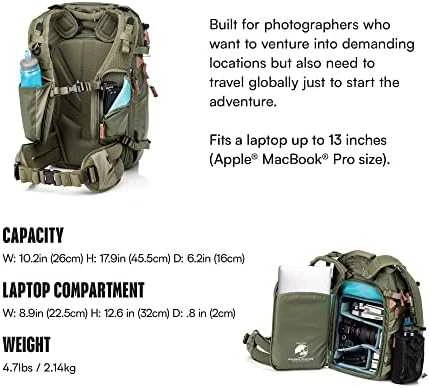 „Shimoda Explore V2 25 Starter Kit“ žalias